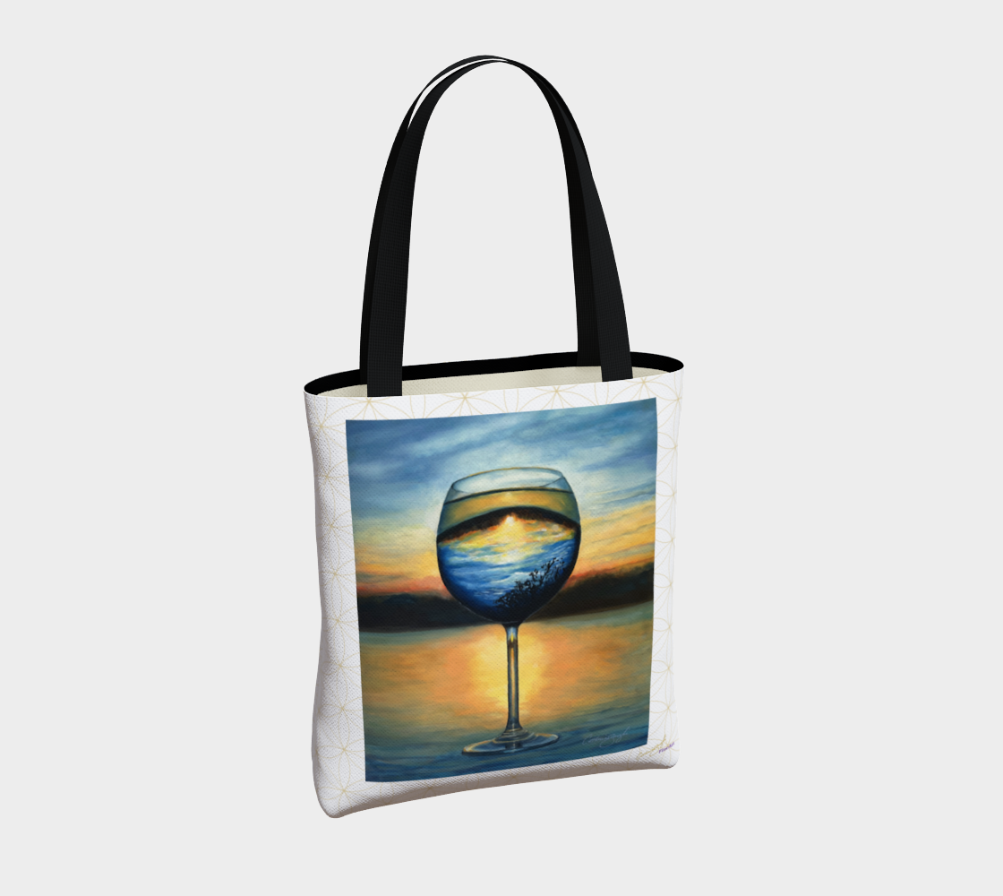 Wings of Tranquility Swan Totes