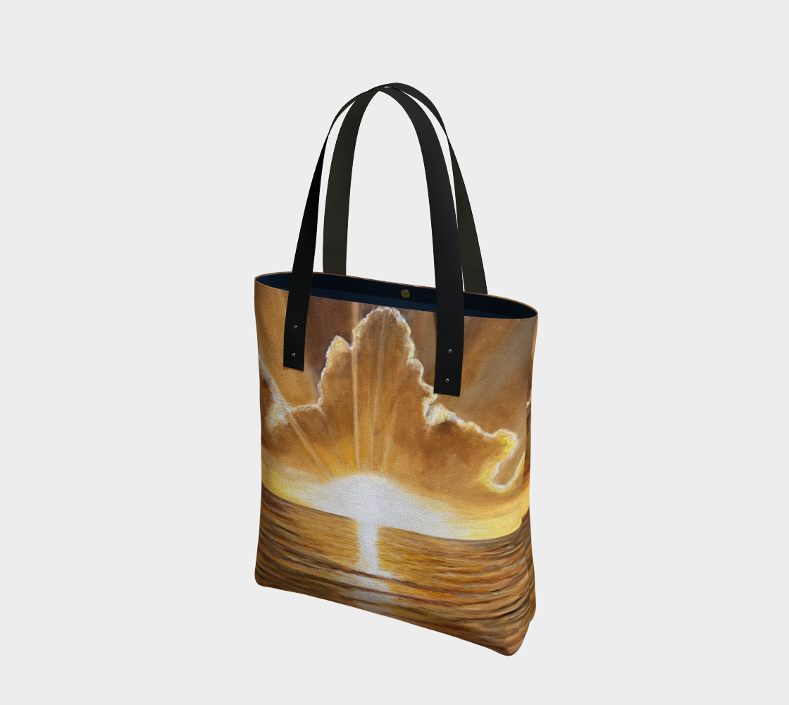 Goldn Sky Awakening Medium Art Totes