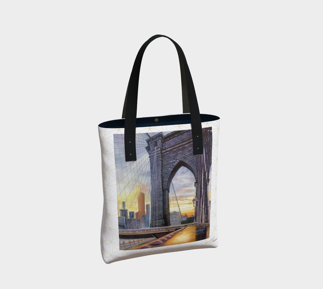 BrooklynBridge Sunset Glow Totes