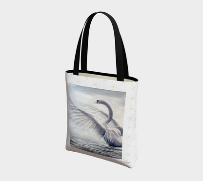 Wings of Tranquility Swan Totes