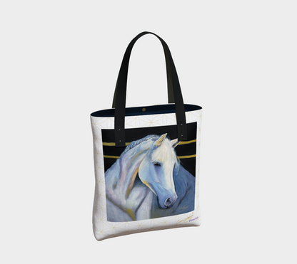 WHite Horse Tranquility with Grid