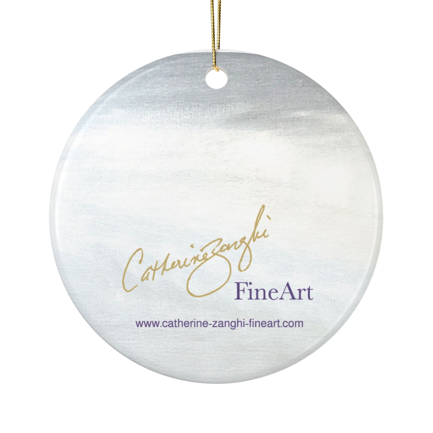 Wings of Tranquility | Ceramic Art Ornament