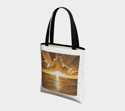 Golden Sky Awakening w Grid