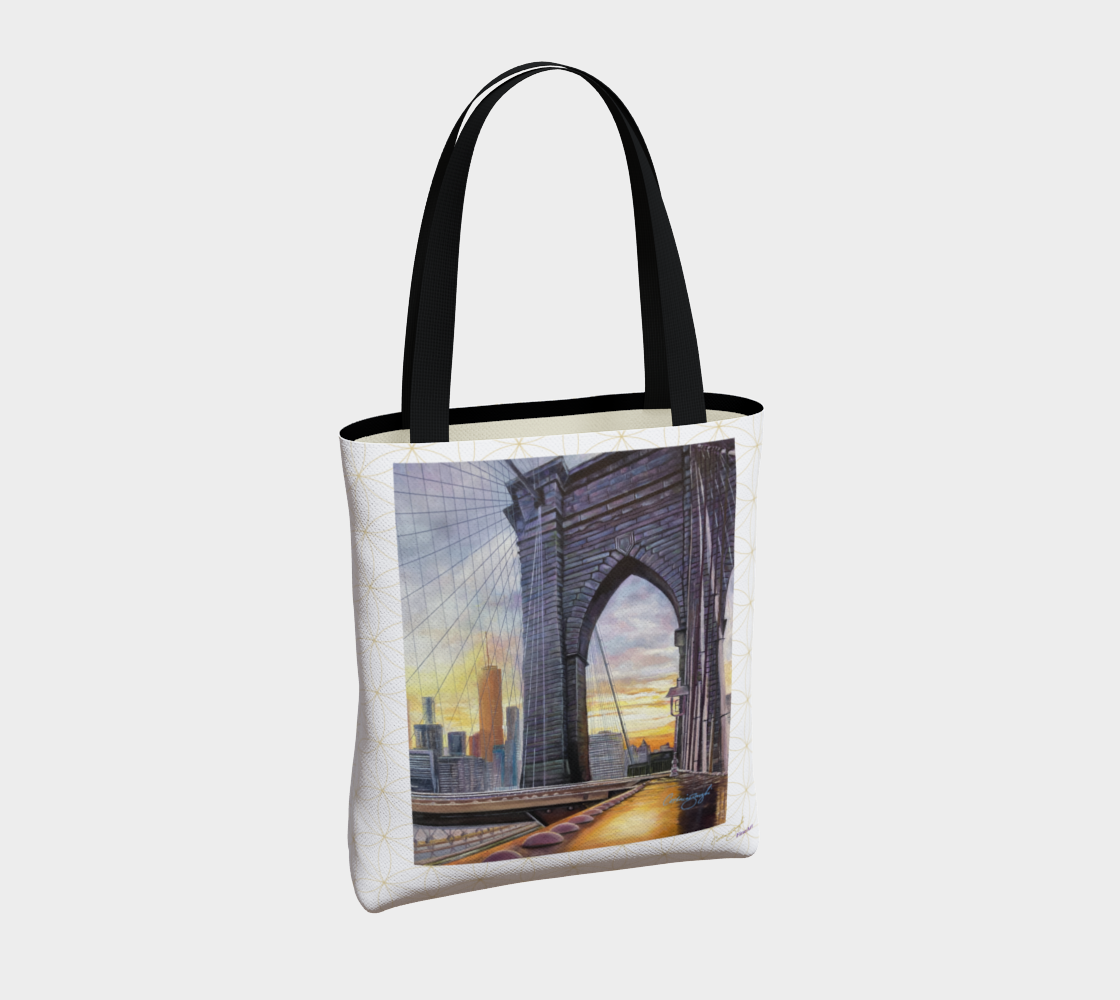 BrooklynBridge Sunset Glow Totes