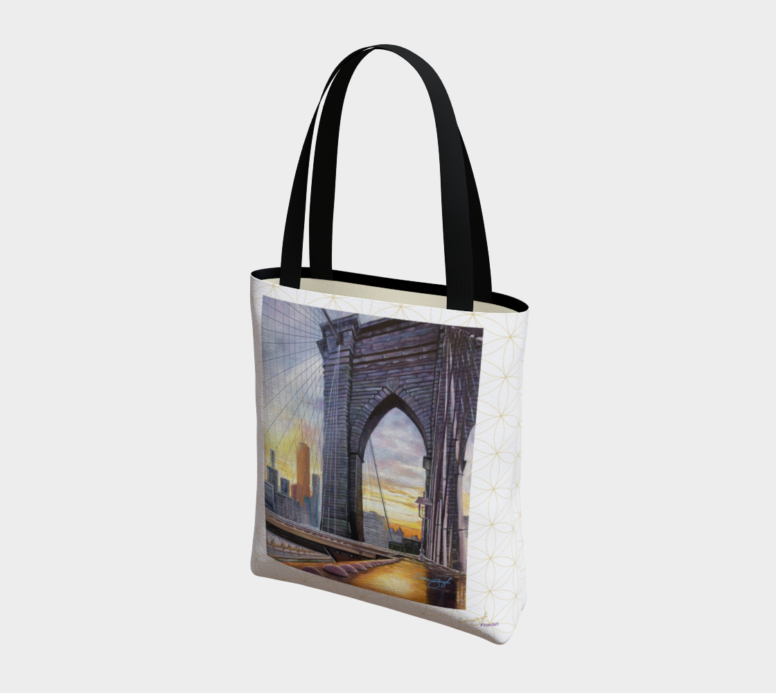 BrooklynBridge Sunset Glow Totes