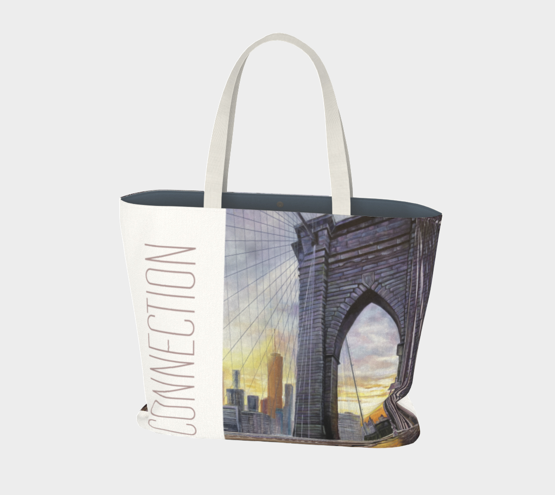 Brooklyn Sunset GLow Tote