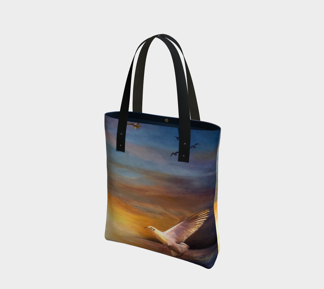 Sunset Sernenade Mdium Art Totes