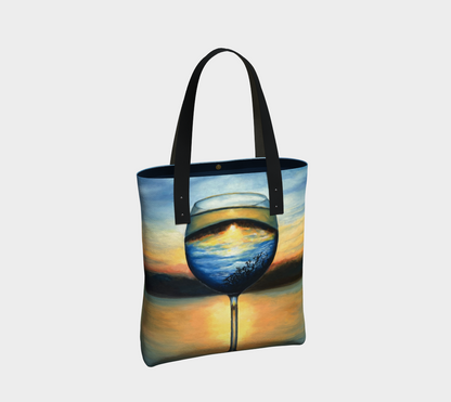 Sunset in Glass