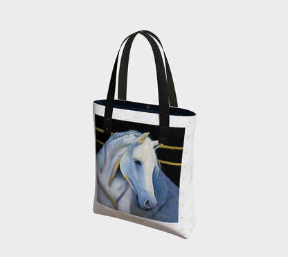 White Horse w Grid