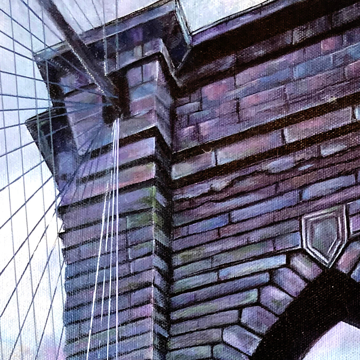 Brooklyn Bridge Sunset Glow