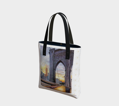 BrooklynBridge Sunset Glow Totes