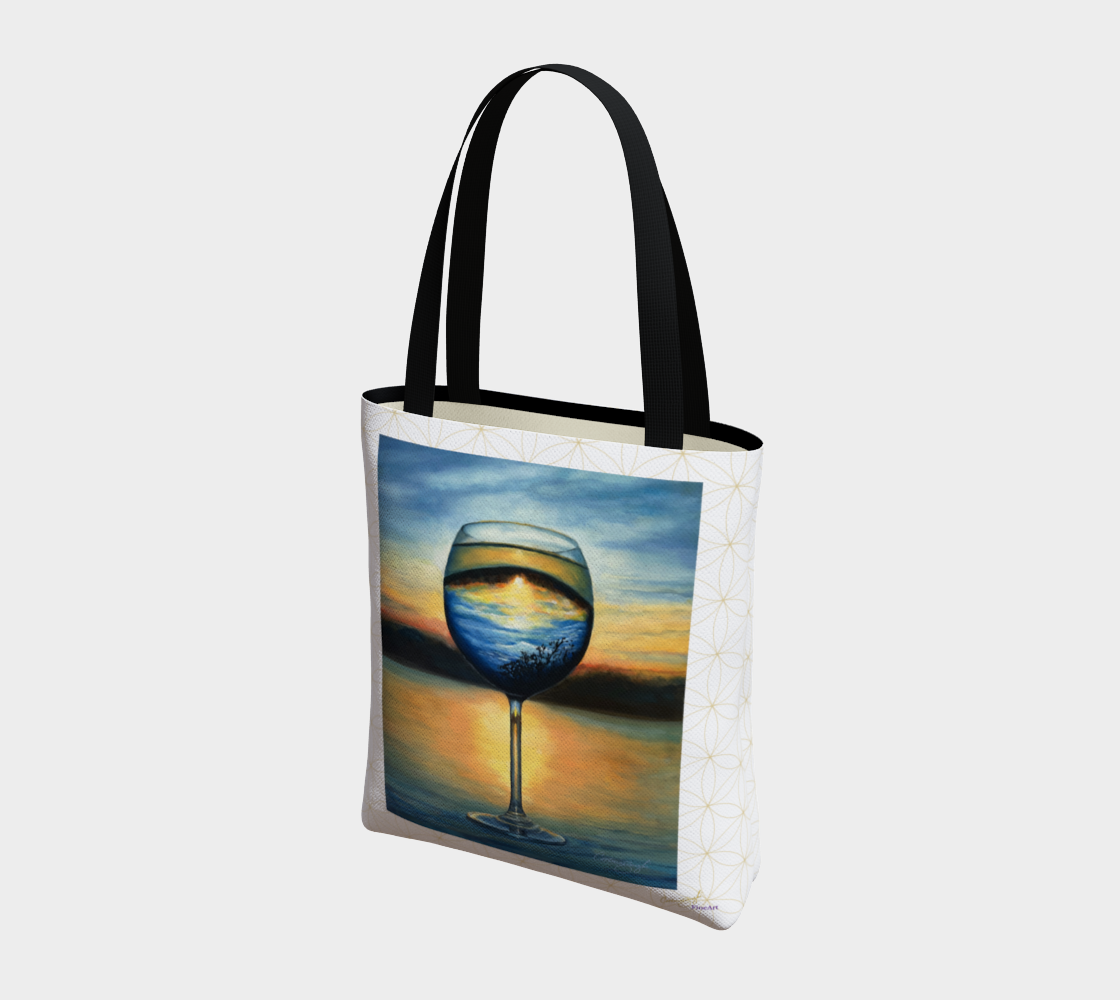 Wings of Tranquility Swan Totes