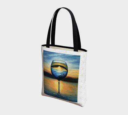 Wings of Tranquility Swan Totes