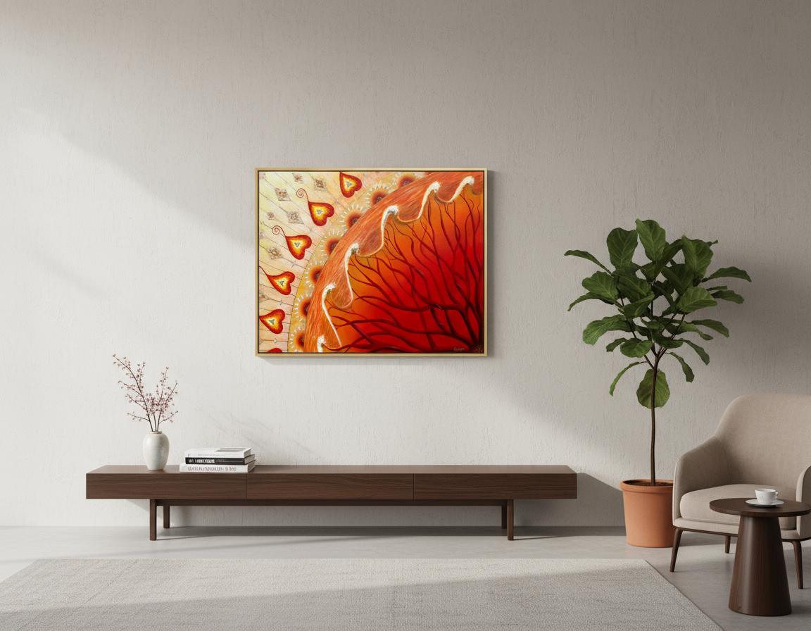 Fiery Roots Mockup