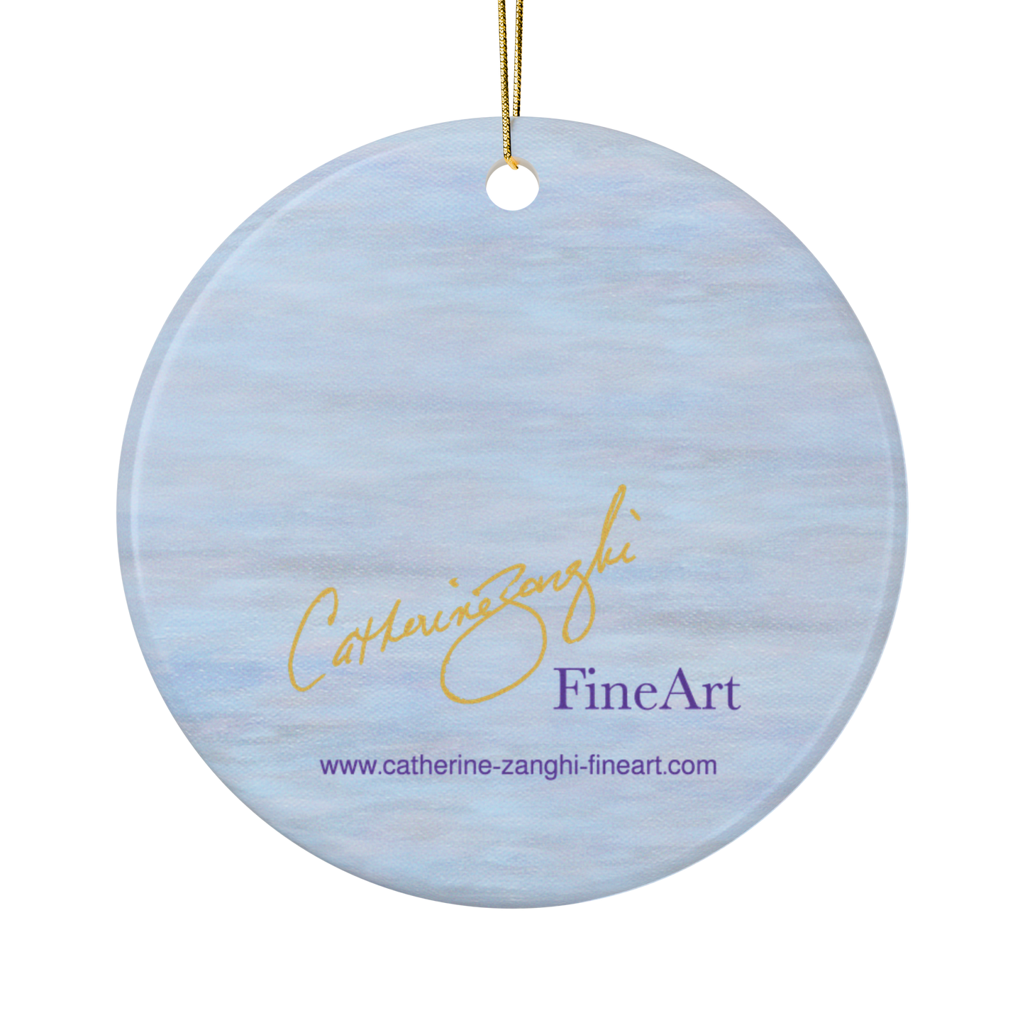 Flamingo Impressions | Ceramic Ornament